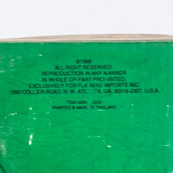 VTG‎ 80s Santa Music Box 'Coming to Town' Ceramic Figurine Silvestri with Box - Picture 8 of 8